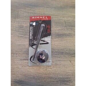 RIMMEL LONDON SCANDALEYES GEL EYELINER 24HR 001 BLACK waterproof .085oz New